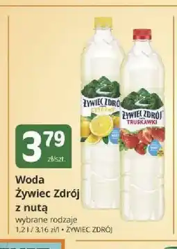 Marketvita Woda Żywiec Zdrój z nutą cytryny oferta