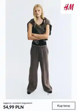 H&M Joggersy z prostymi nogawkami H & M oferta