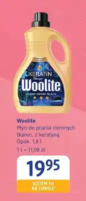 dm drogerie markt Płyn do prania ciemnych tkanin z keratyną Woolite oferta