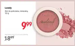 Rossmann Róż do policzków mineralny Lovely oferta