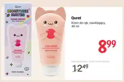Rossmann Krem do rąk nawilżający Quret oferta