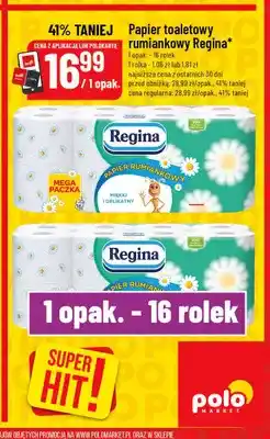 Polomarket Papier toaletowy rumiankowy Regina 16-pak oferta