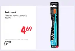 Rossmann Pasta do zębów z pompką Prokudent oferta