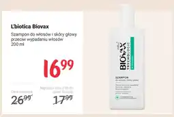 Rossmann Szampon do włosów i skóry głowy przeciw wypadaniu włosów L'biotica Biovax oferta