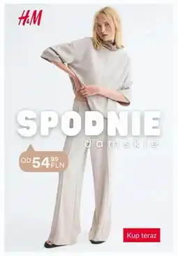 H&M Spodnie damskie H & M oferta