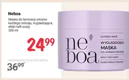 Rossmann Maska do laminacji włosów każdego rodzaju wygładzająca efekt tafli wody Neboa oferta