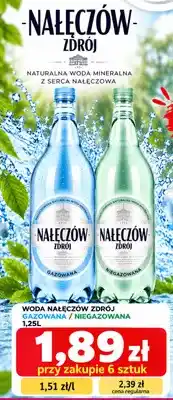 EMMA market Woda gazowana Nałęczów Zdrój oferta
