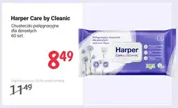 Rossmann Chusteczki pielęgnacyjne dla dorosłych Harper Care by Cleanic oferta