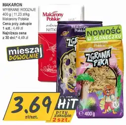 Słoneczko Makaron Polskie oferta