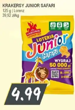 Słoneczko Krakersy Junior Safari oferta