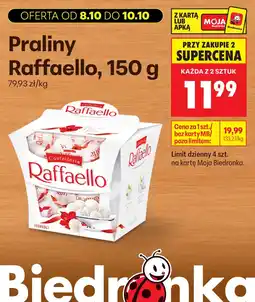 Biedronka Praliny Raffaello oferta