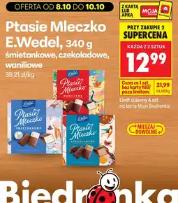 Biedronka Ptasie Mleczko E.Wedel oferta