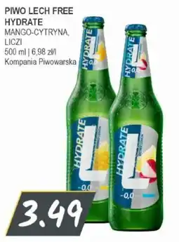 Słoneczko Piwo Lech Free Hydrate Mango-Cytryna, Liczi oferta