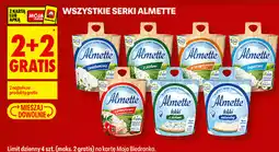 Biedronka Wszystkie serki Almette oferta