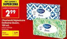 Biedronka Chusteczki higieniczne Delikatne Queen oferta