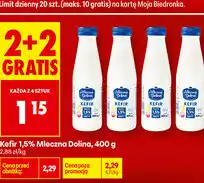 Biedronka Kefir 1,5% Mleczna Dolina oferta
