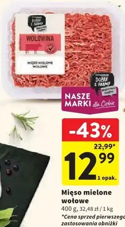 Intermarche Nasze Marki dla Ciebie Mięso mielone wołowe oferta