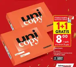 Intermarche Papier ksero A4 Uni Copy oferta