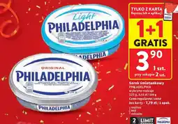 Intermarche Serek śmietankowy PHILADELPHIA wybrane rodzaje oferta