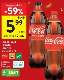 Intermarche Coca-Cola, Fanta, Sprite oferta