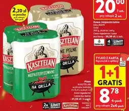 Intermarche Piwo Kasztelan (Niepasteryzowane, Jasne Pełne) 4-pak oferta