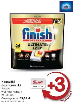 Intermarche Kapsułki do zmywarki FINISH, wybrane rodzaje oferta