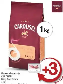 Intermarche Kawa ziarnista CAROUSEL Daily Cup Crema oferta