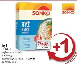 Intermarche Ryż SONKO, wybrane rodzaje oferta