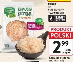 Intermarche Kapusta kiszona luz / folia oferta