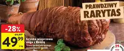 Intermarche Szynka wieprzowa noga z kością oferta