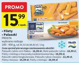 Intermarche Filety, Paluszki Frosta oferta