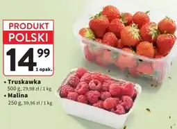 Intermarche Truskawka, Malina oferta