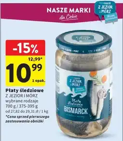 Intermarche Płaty śledziowe Bismarck Z Jezior i Mórz oferta