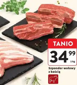 Intermarche Szponder wołowy z kością oferta