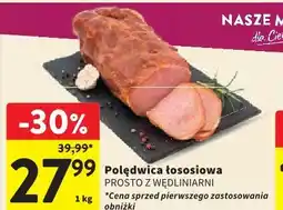 Intermarche Polędwica łososiowa PROSTO Z WĘDLINIARNI oferta