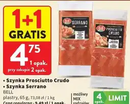 Intermarche Szynka Prosciutto Crudo / Szynka Serrano Bell oferta