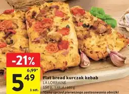 Intermarche Flat bread kurczak kebab LA LORRAINE oferta