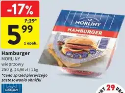 Intermarche Hamburger wieprzowy Morliny oferta