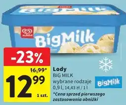 Intermarche Lody Big Milk oferta