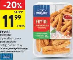 Intermarche Frytki z piersi kurczaka panierowane Morliny oferta