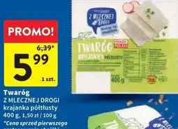 Intermarche Twaróg Z MLECZNEJ DROGI krajanka półtłusty oferta