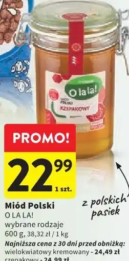 Intermarche Miód Polski O LA LA! oferta