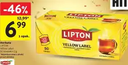Intermarche Herbata czarna Lipton Yellow Label oferta