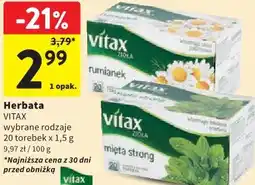 Intermarche Herbata Vitax oferta