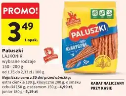 Intermarche Paluszki Lajkonik oferta