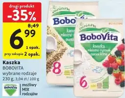 Intermarche Kaszka BoboVita wybrane rodzaje oferta