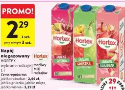 Intermarche Napój niegazowany HORTEX wybrane rodzaje oferta