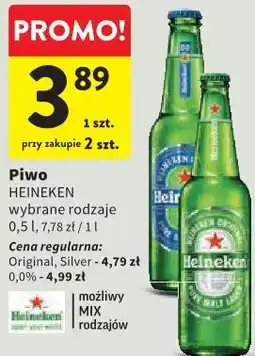 Intermarche Piwo Heineken wybrane rodzaje oferta