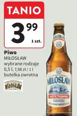 Intermarche Piwo Miłosław wybrane rodzaje oferta