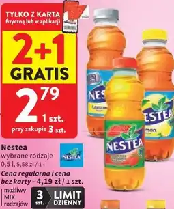 Intermarche Nestea wybrane rodzaje oferta